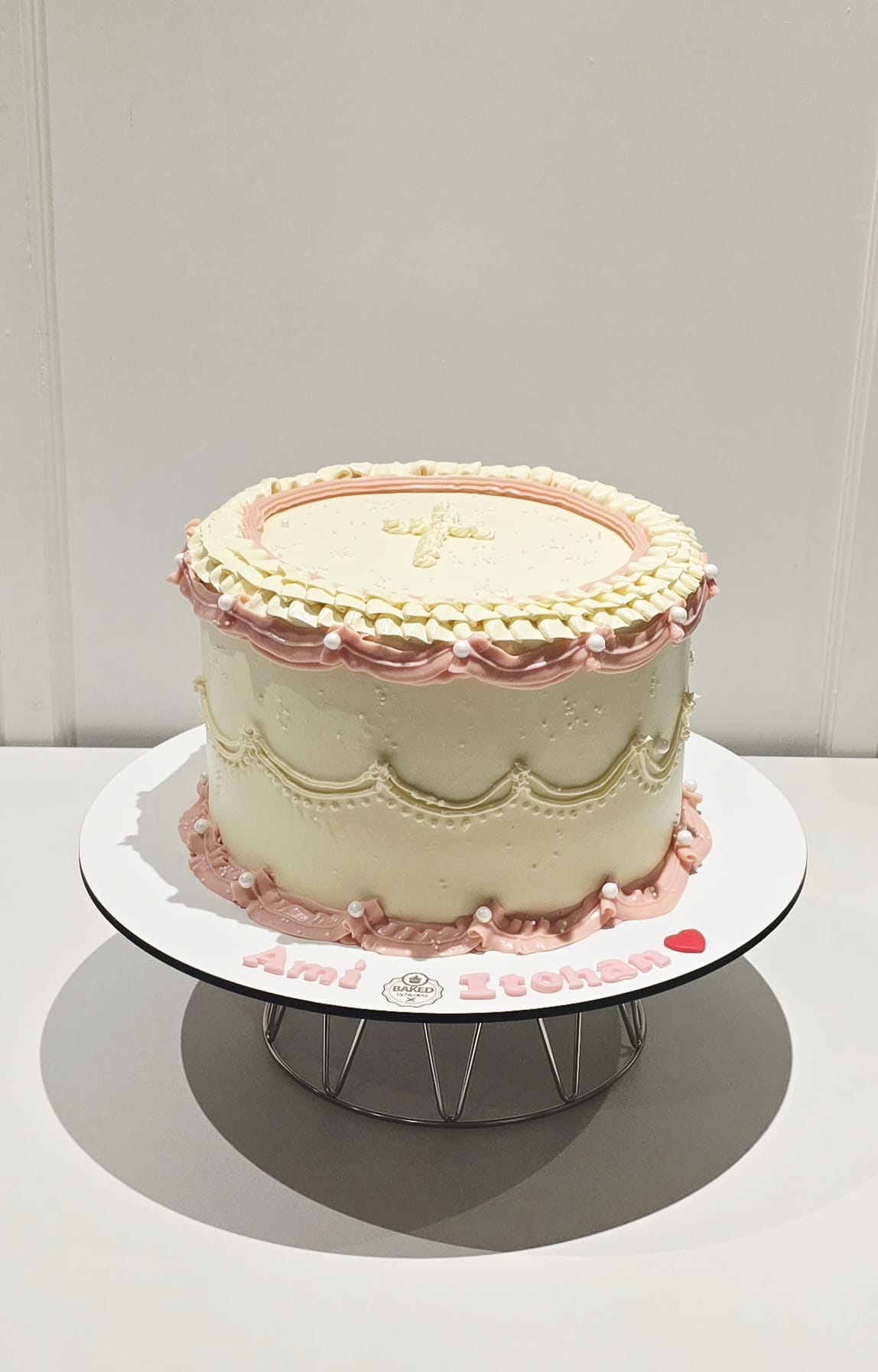 Bespoke custom celebration cake for Girls & Fairytales handcrafted by Nicoleta
